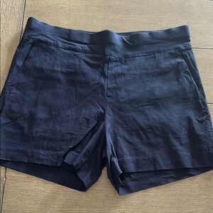Amazon Blue High Waist Shorts